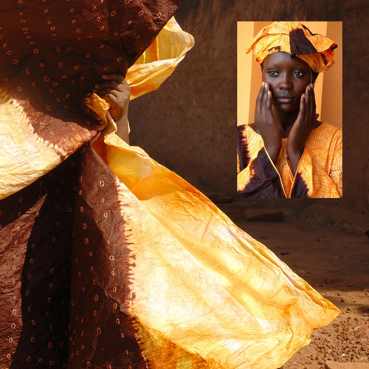 Afrikanske trykk 35, 2009 (bilde) av Unbekannter Künstler