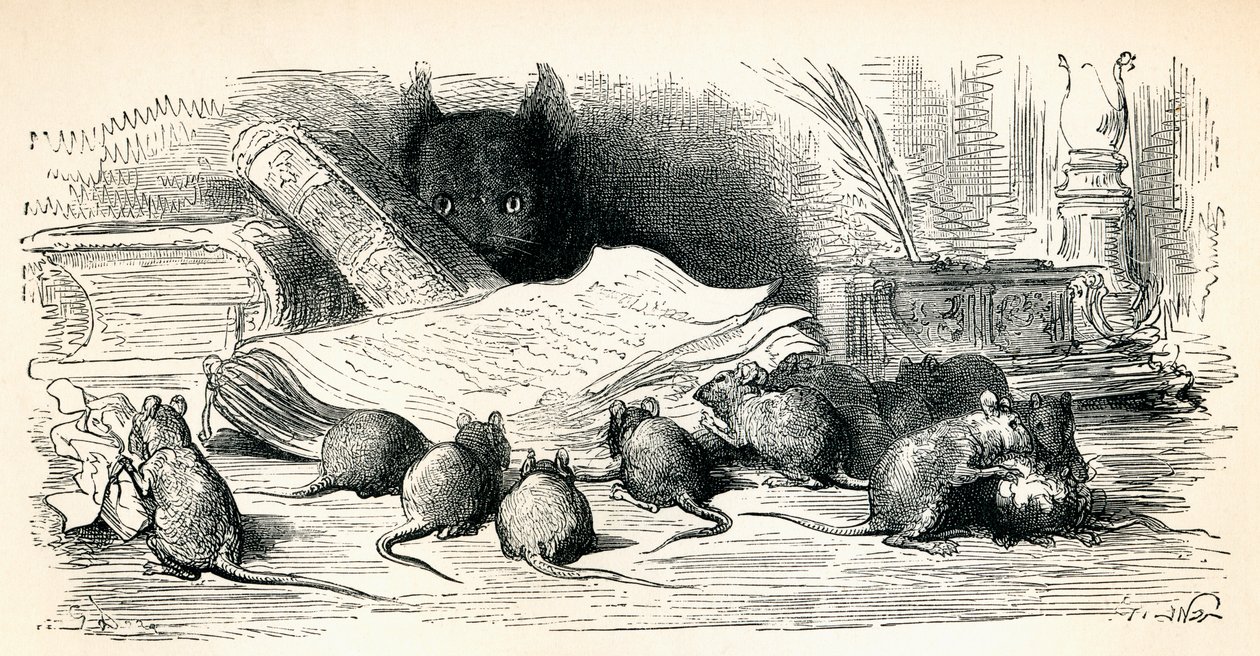 Etter et verk av Gustave Dore fra 