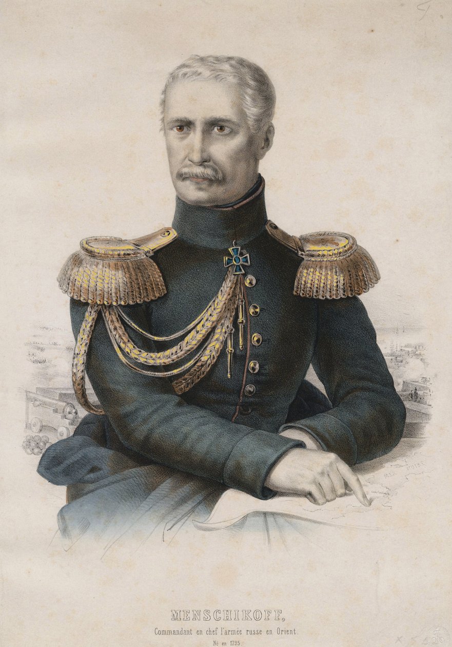 Alexandre Sergueievitch Menchikov - Prins Alexander Sergeyevich Menshikov av Unbekannt