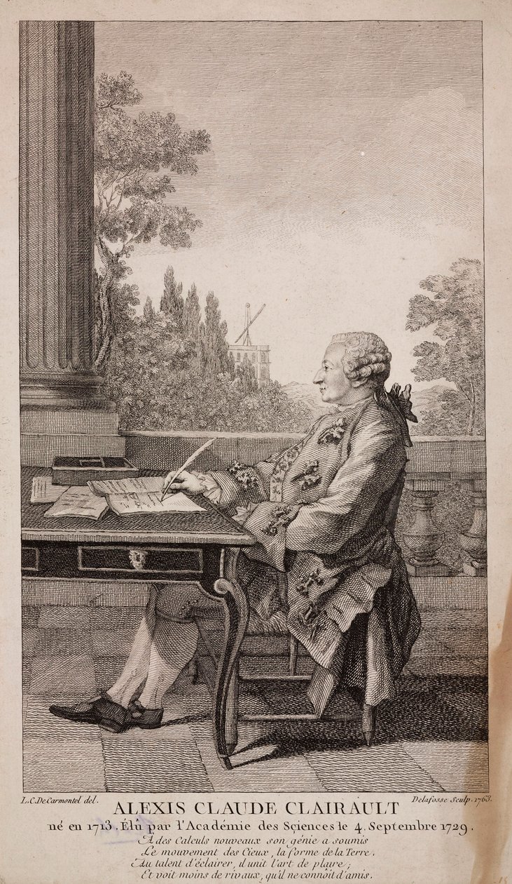 Alexis Claude Clairault (eller Clairaut), fransk matematiker av Unbekannt