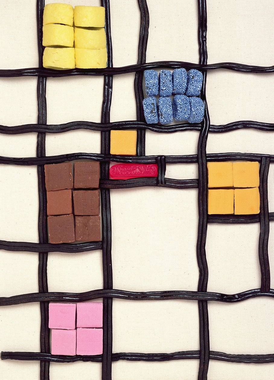 Allsorts 1 (etter Mondrian) 2003 (bilde) av Unbekannter Künstler