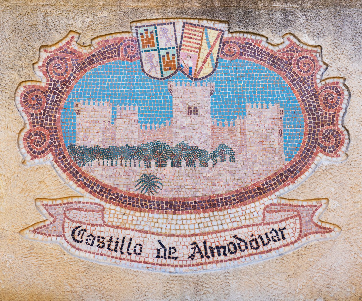 Almodovar del Rio, Cordoba-provinsen, Spania. av Unbekannt