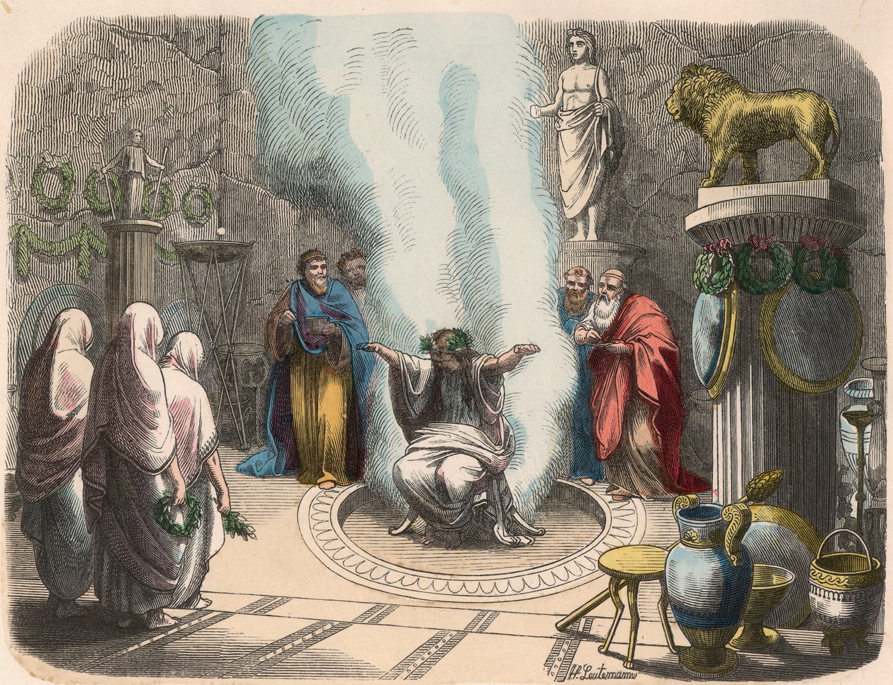 Antikkens Hellas: Helligdom til Apollo: Oraklet i Delphi av Unbekannt