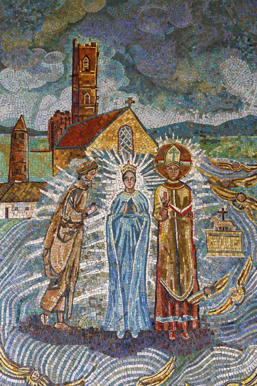 Kunngjøringsbasilika: Irsk mosaikk, Nasaret, Israel av Unbekannt