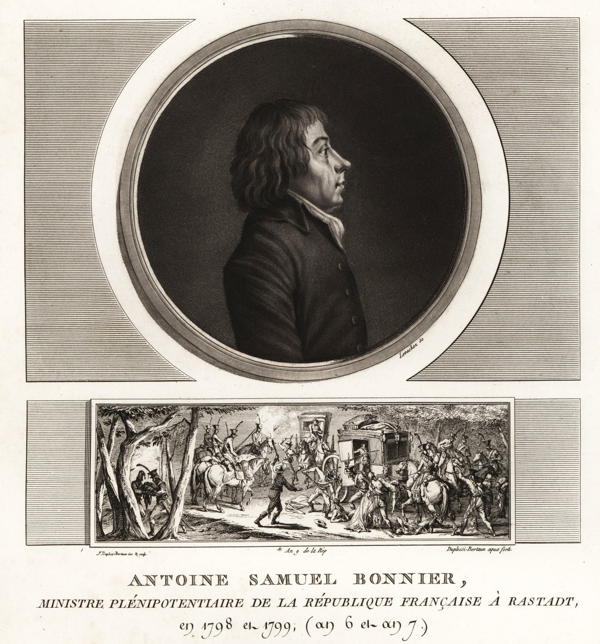 Antoine Samuel Bonnier, fullmektig minister i Den franske republikk av Unbekannt