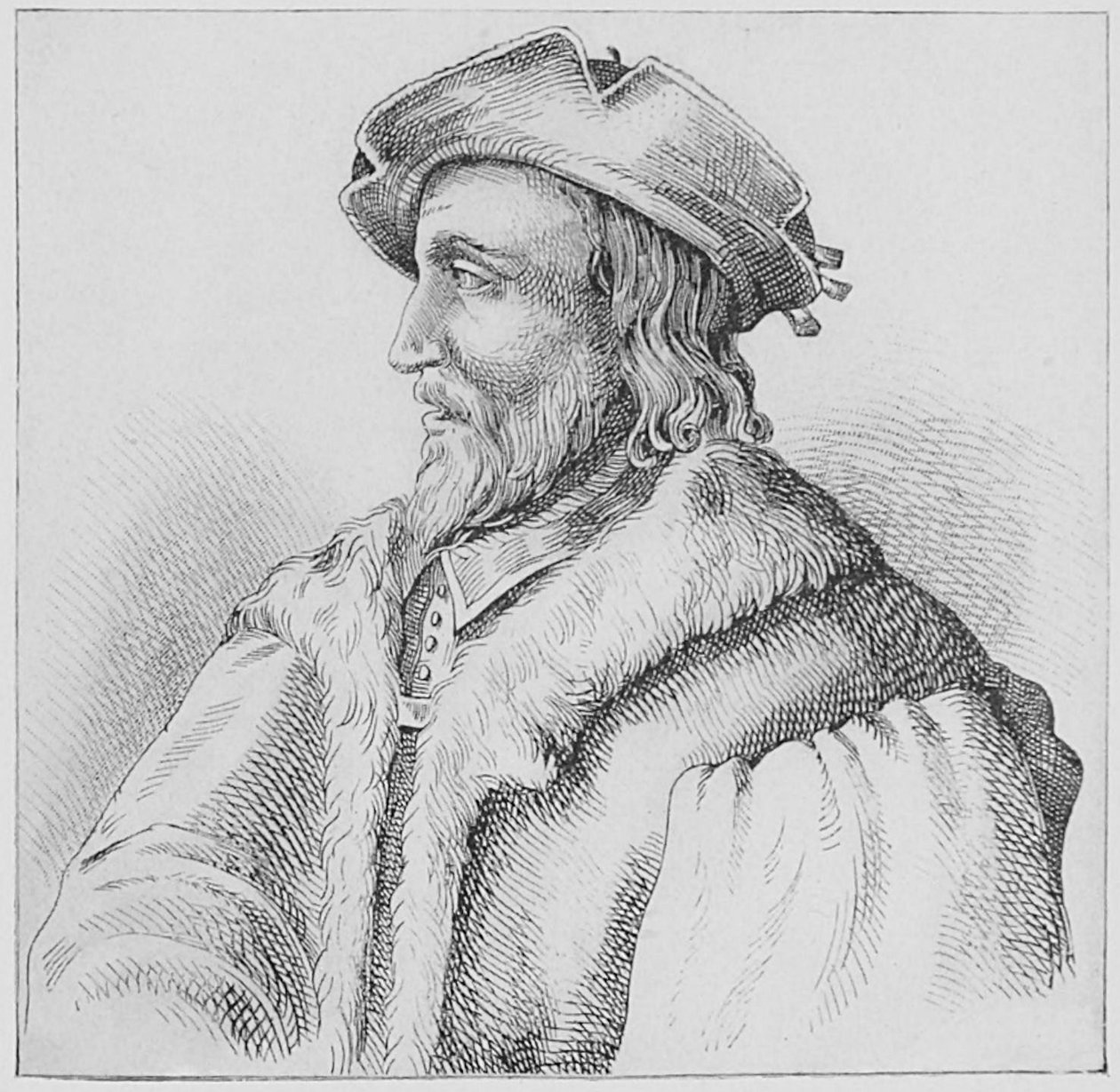 Balthasar Hübmaier (gravering) av Unbekannt