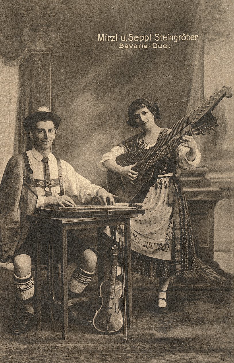 Bavaria-Duo, Tyskland, ca. 1910 (postkort) av Unbekannter Künstler