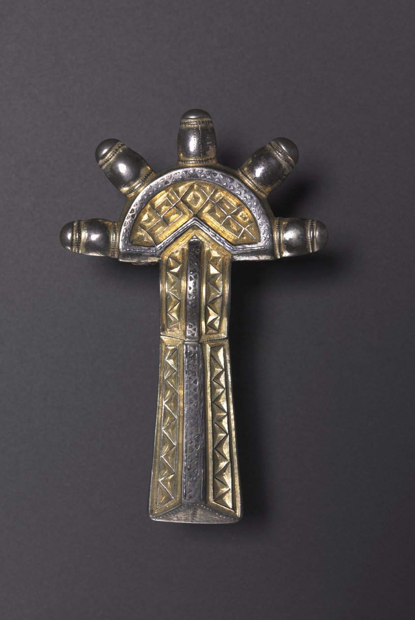 Bow Fibula, Alemannic, 550-550 av Unbekannt