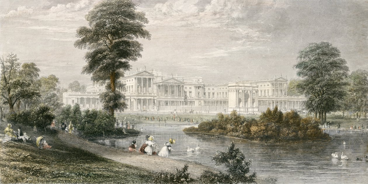 Buckingham Palace av Unbekannter Künstler