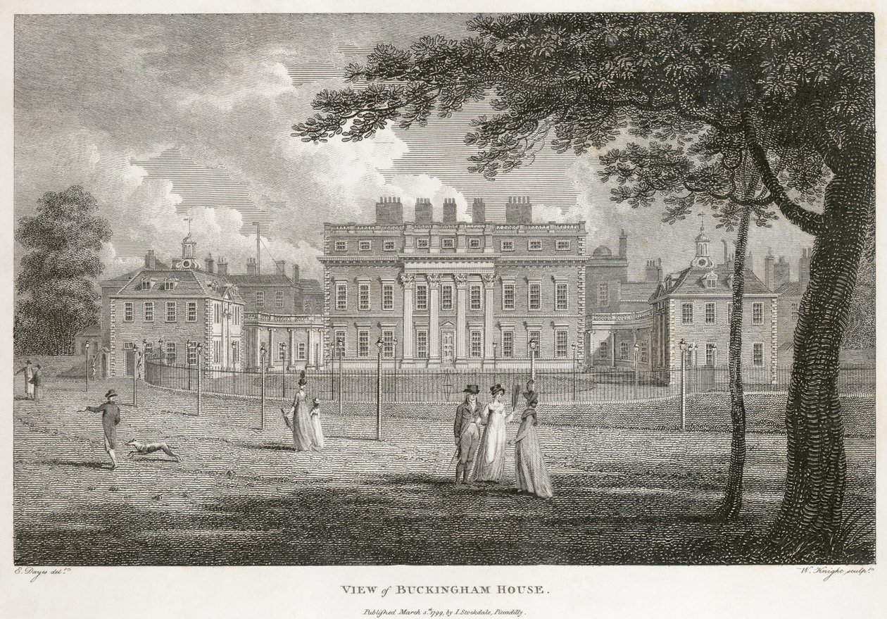 Buckingham Palace av Unbekannter Künstler