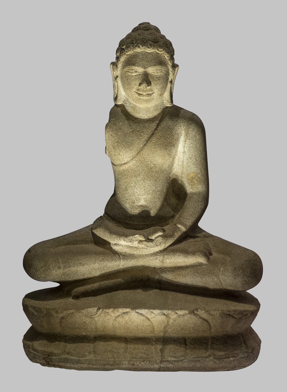 Buddha gjør gesten av meditasjon av Unbekannt