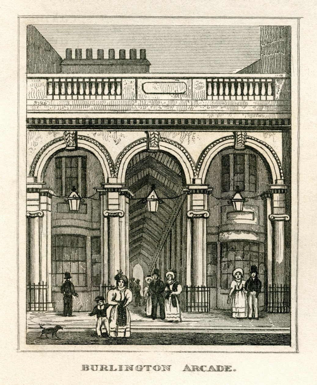 Burlington Arcade av Unbekannt