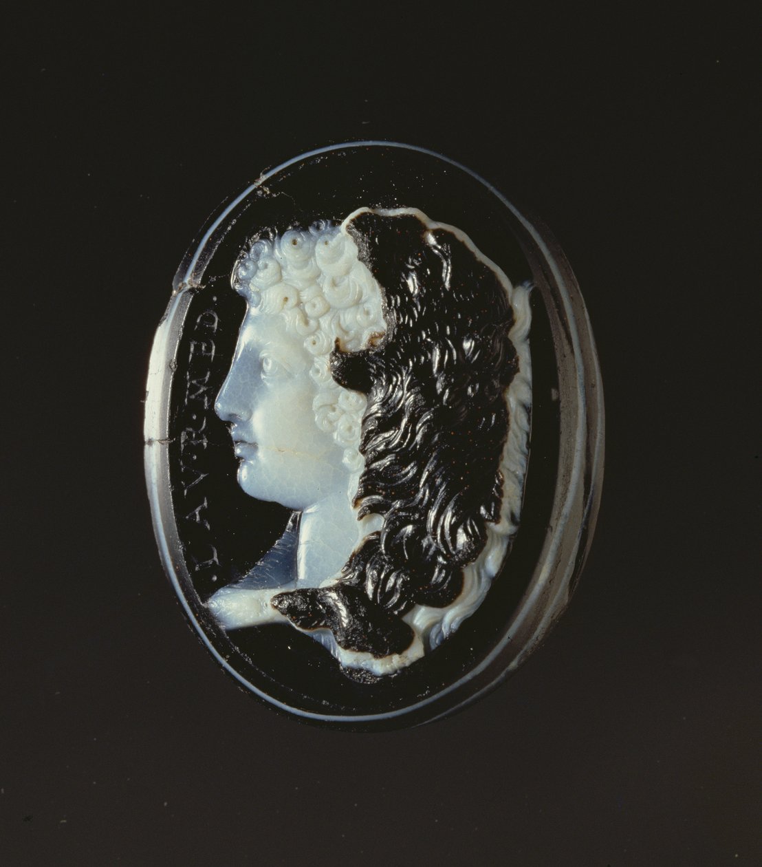 Cameo av hodet til Hercules av Unbekannt