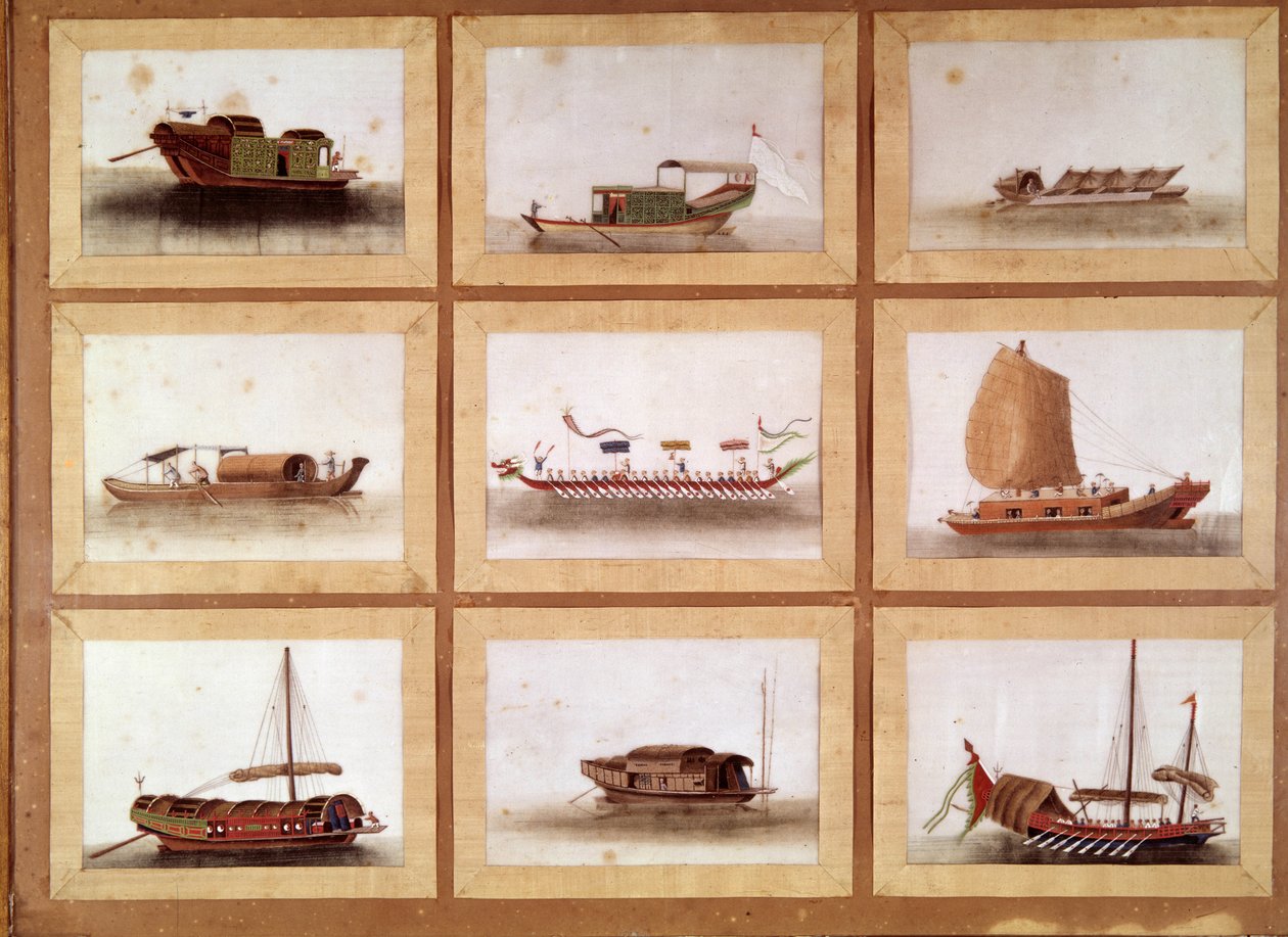 Kinesisk søppel fra den store Zheng He (Zheng-He eller Cheng Ho) (1371-1433) eller Hajji Mahmud (arabisk navn) kinesisk evnukk og havforsker. av William M. Timlin