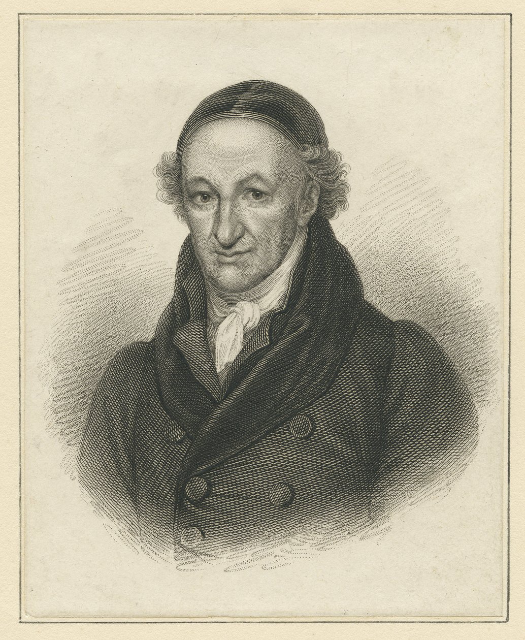Christoph Martin Wieland, ca. 1805 (gravering) av Unbekannt