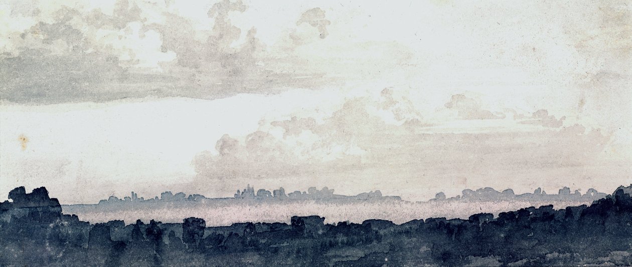 Skystudie av Luke Howard, c 1808-1811 av Unbekannter Künstler