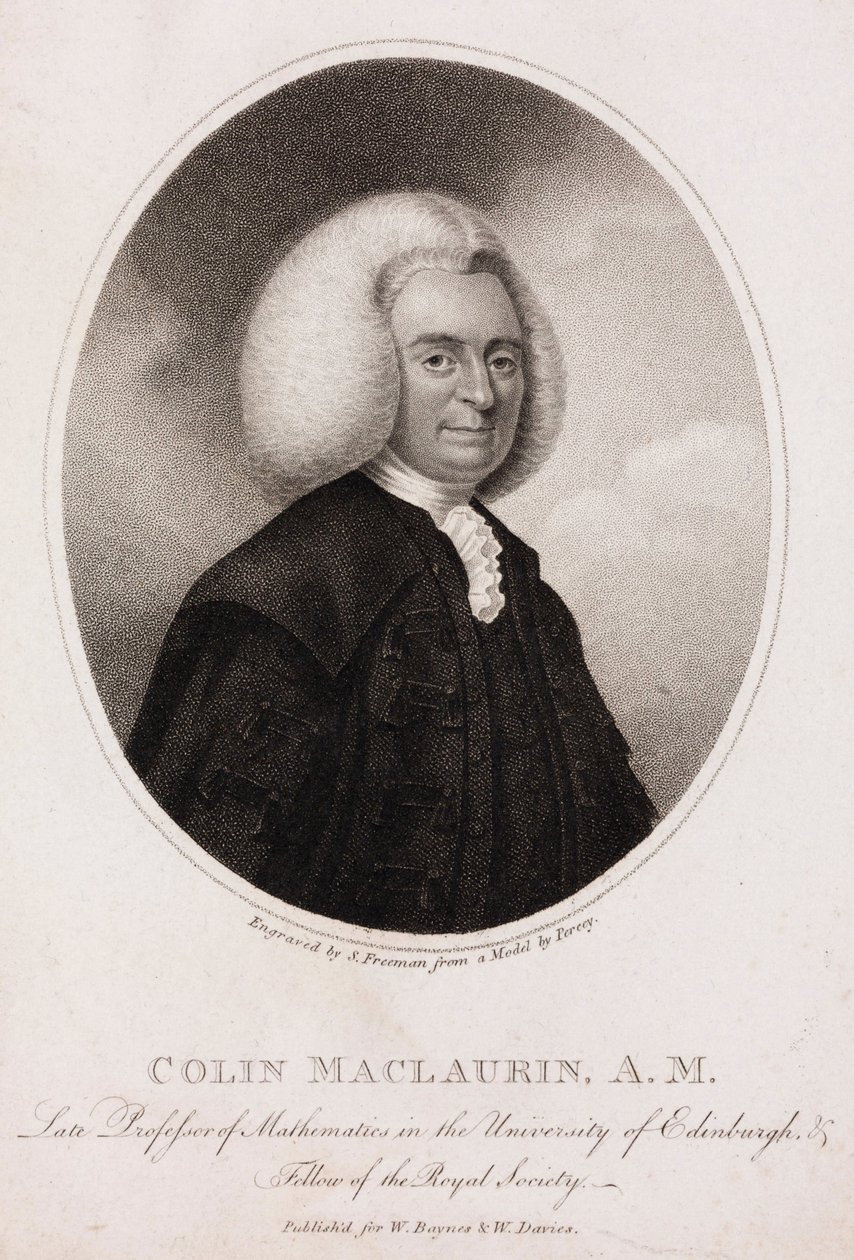Colin MacLaurin , skotsk matematiker og fysiker, ca 1740-tallet av Unbekannt