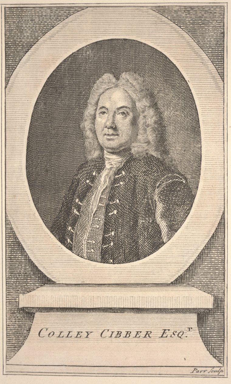 Colley Cibber, Esqr. av Unbekannter Künstler