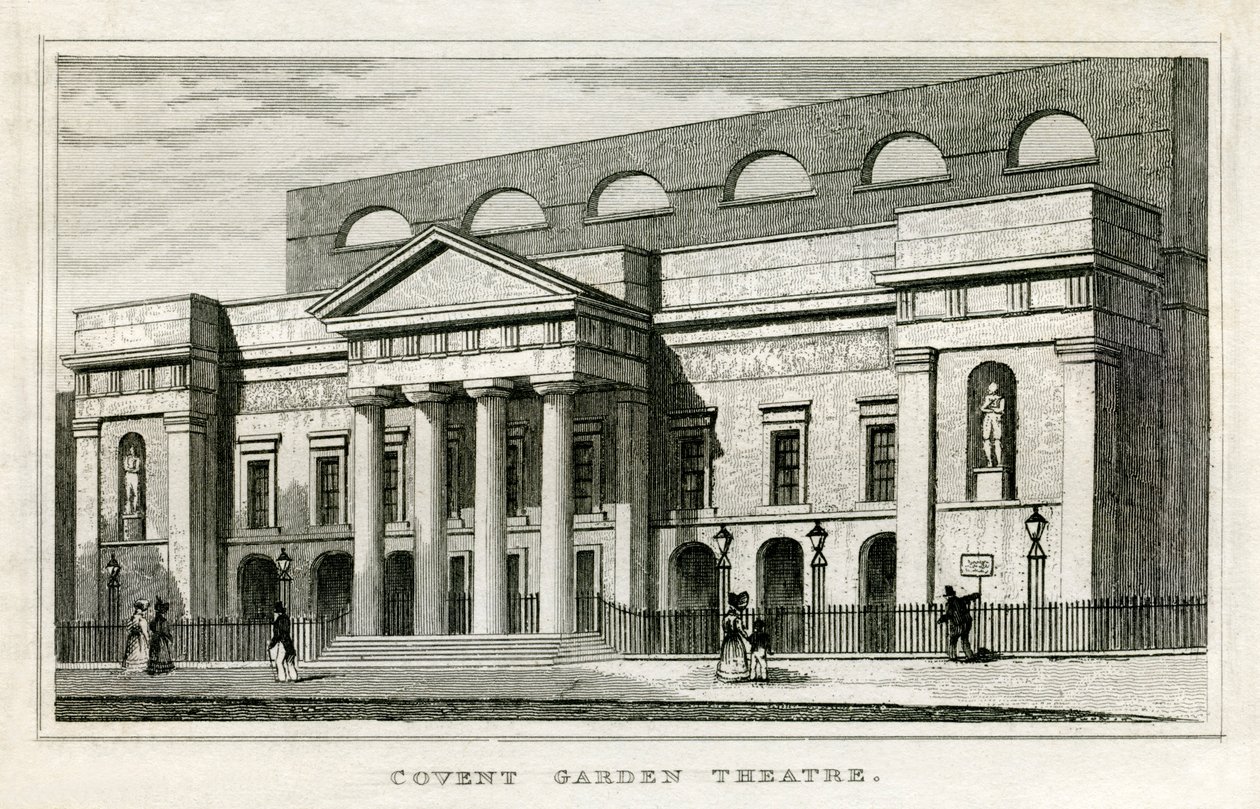 Covent Garden Theatre av Unbekannt