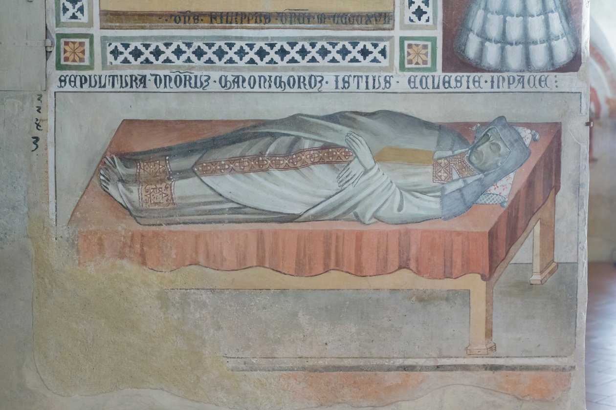Utstilling i hvelvene til katedralmuseet i Prato, Italia av Unbekannter Künstler