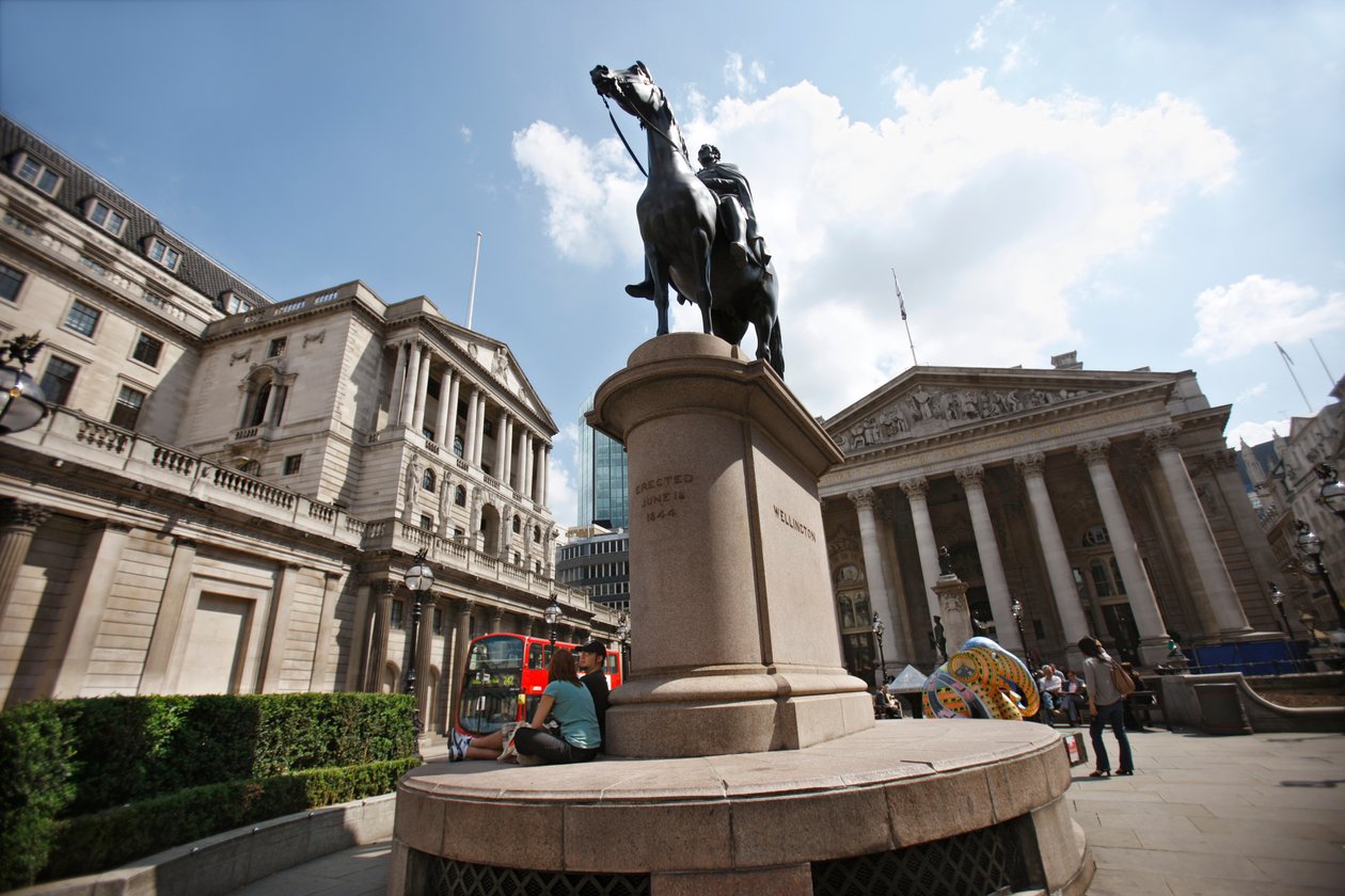 Duke of Wellington-statuen, Bank Junction, London (bilde) av Unbekannt
