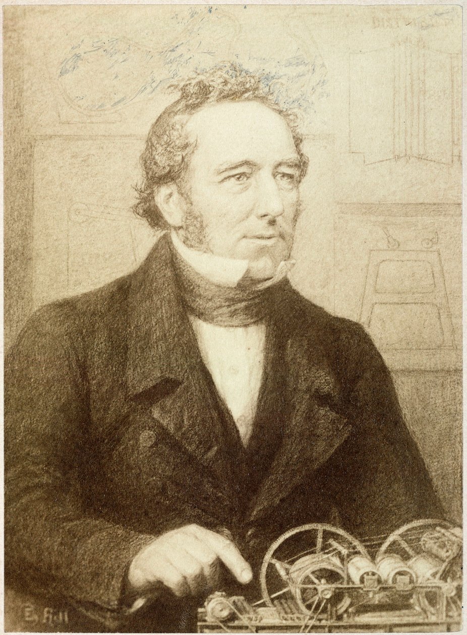 Edward Cowper, britisk oppfinner, ca 1830 av Unbekannt