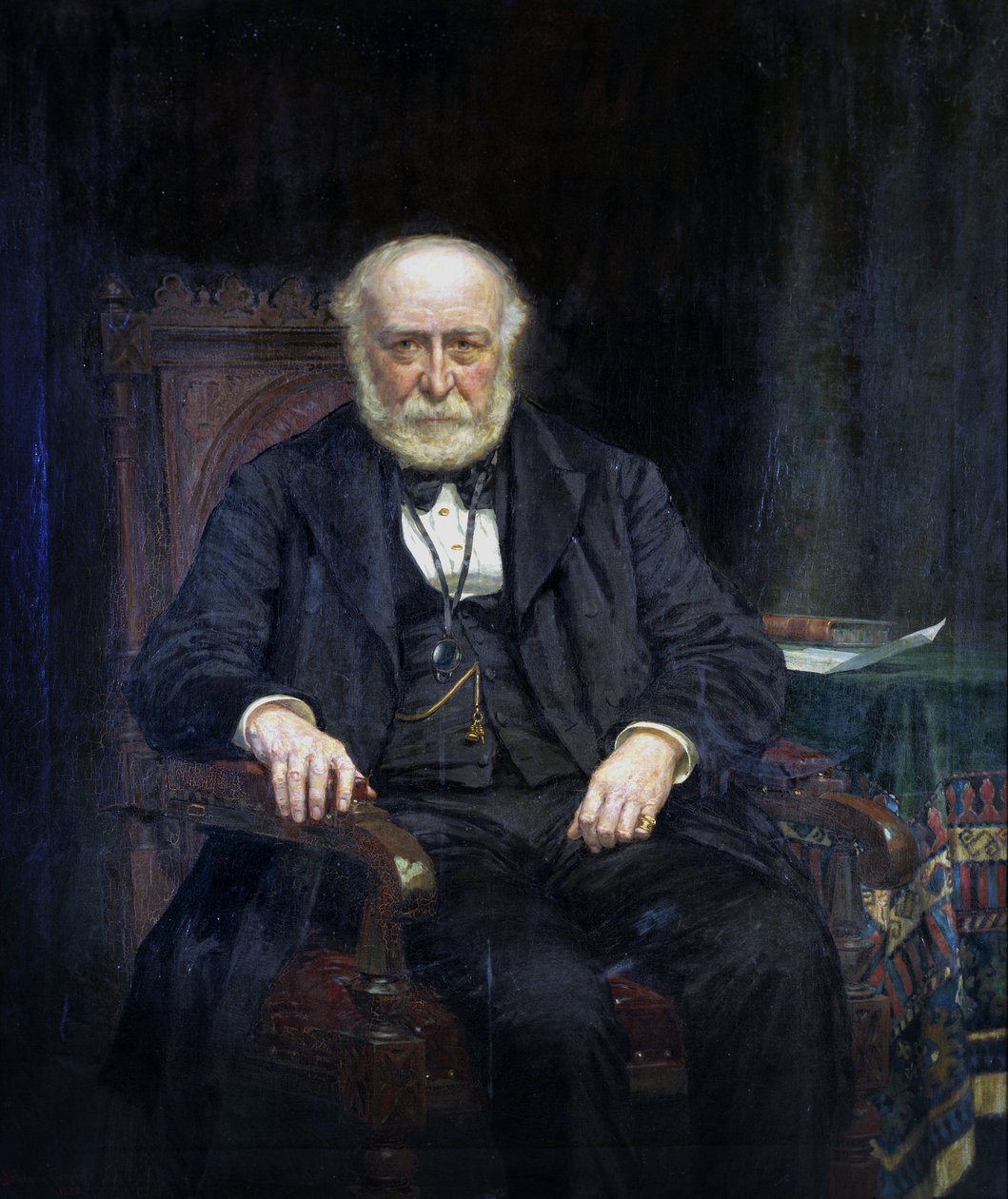Edward Fletcher , britisk ingeniør, desember 1882 av Unbekannt