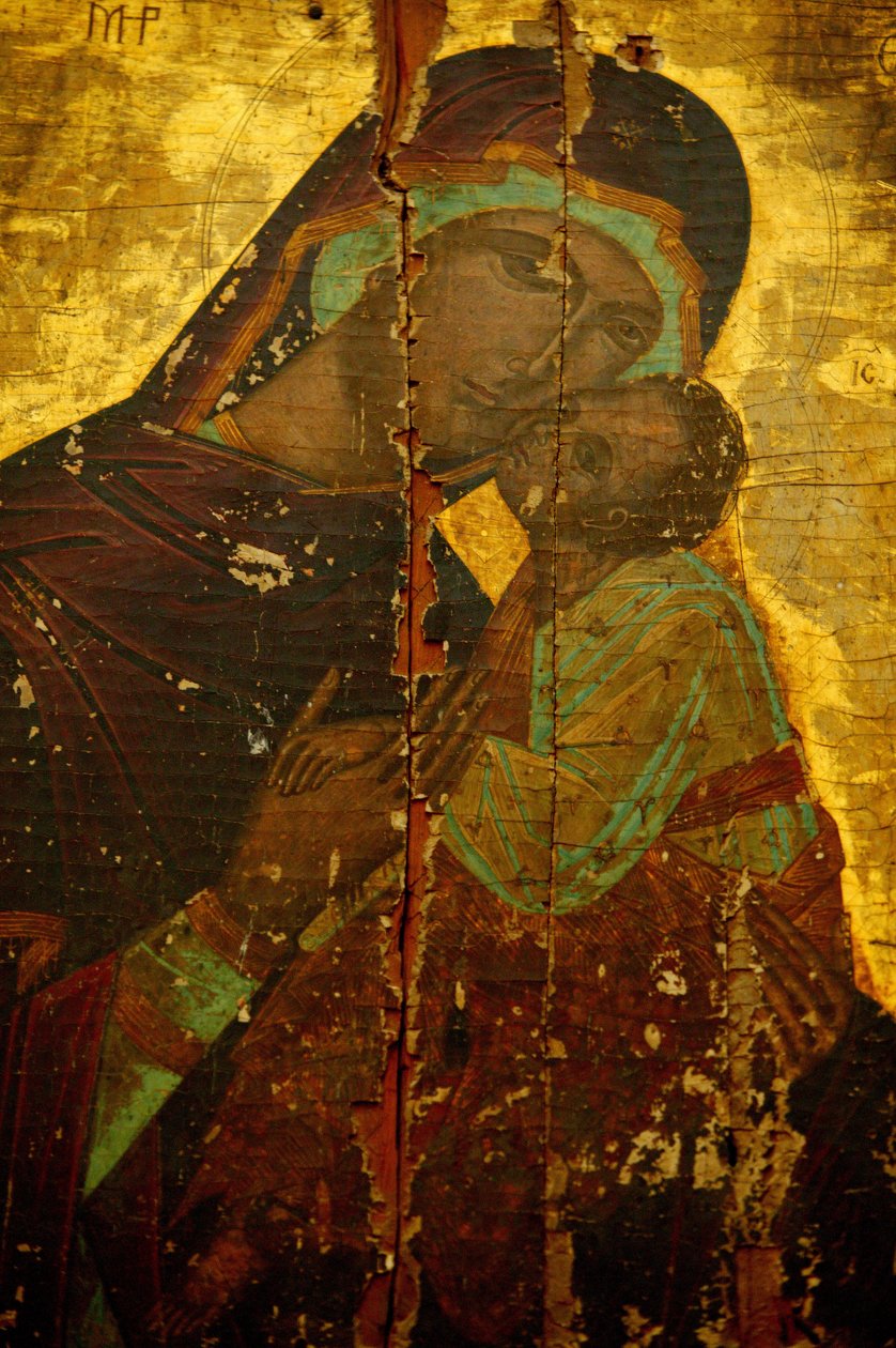 De 49 martyrers kirke. Jomfru Maria. XVIII århundre. av Unbekannt