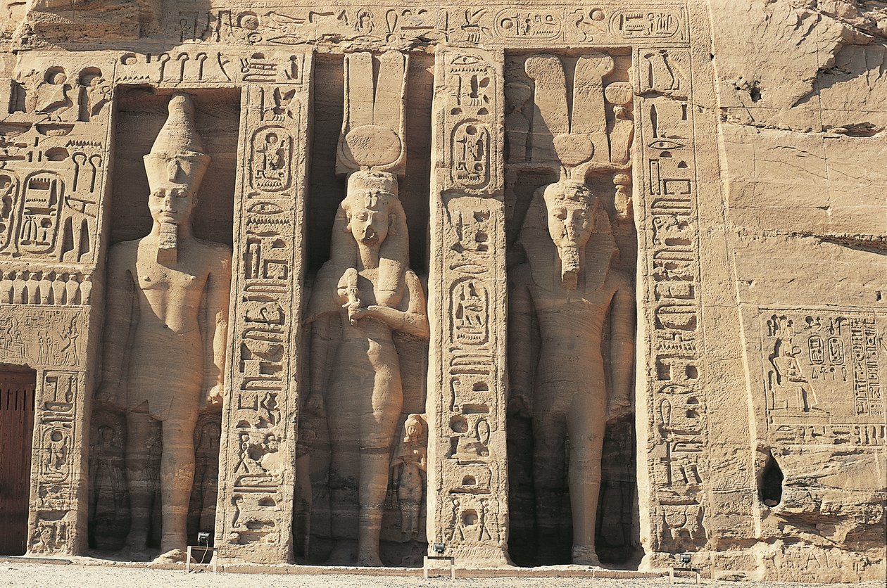 Egypt. Nubiske monumenter ved Abu Simbel (UNESCOs verdensarvliste av William M. Timlin