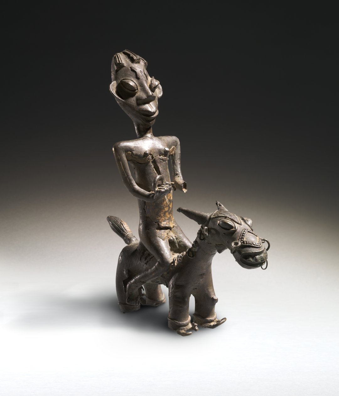 Rytterfigur, muligens 1700-tallet av Unbekannt