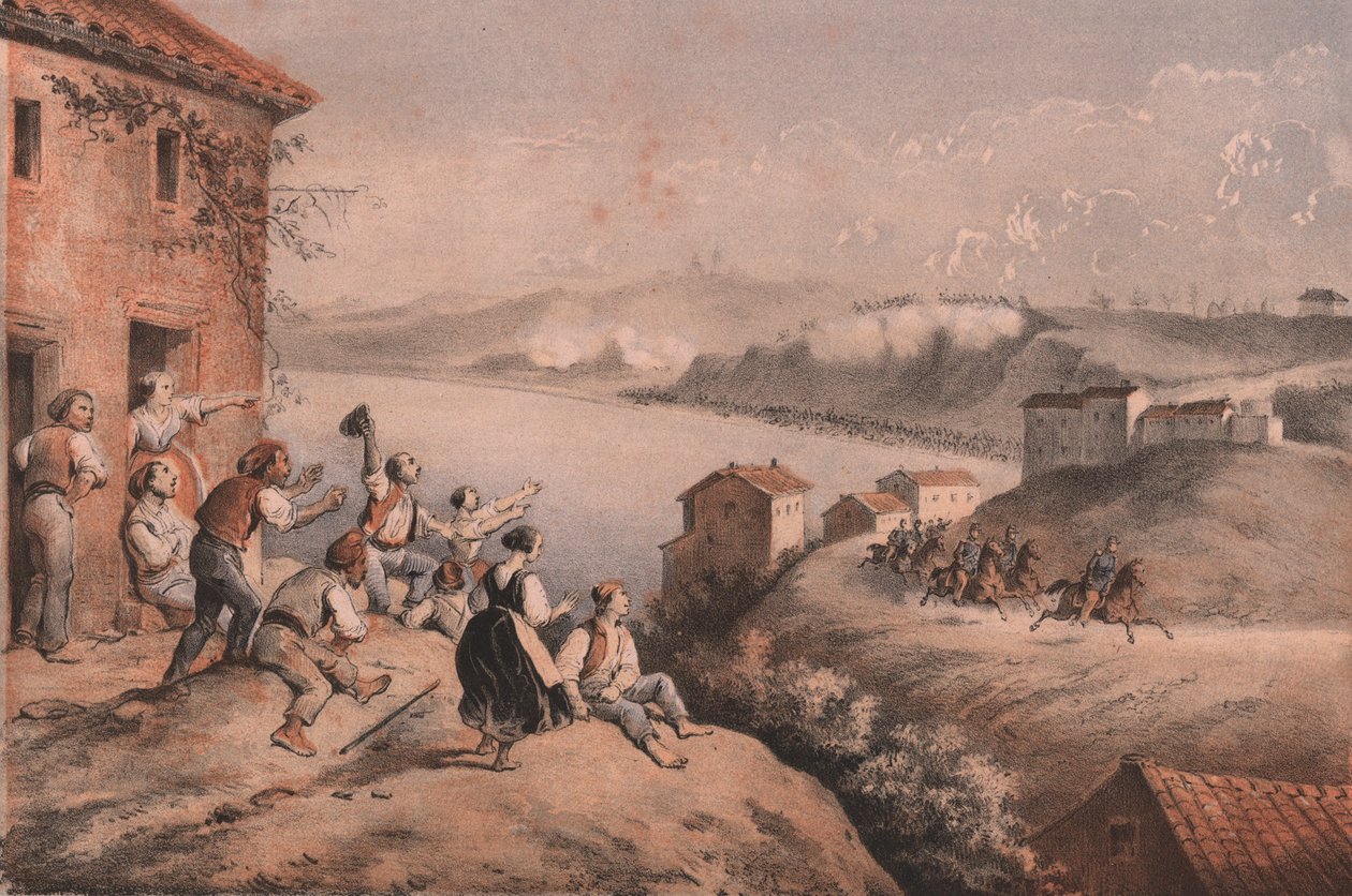 Flukt fra general Lamoriciere, beleiring av Ancona av William M. Timlin