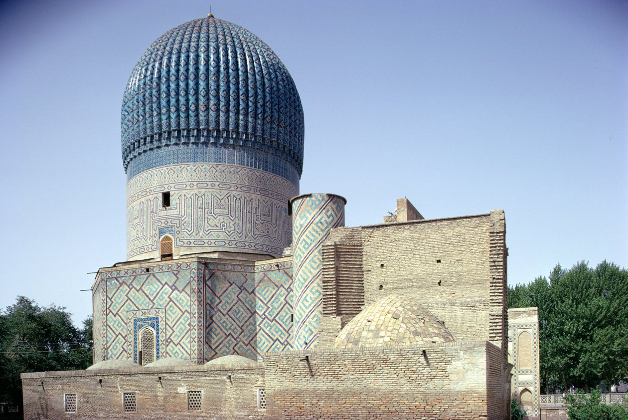 Eksteriør fra øst, Timurid-perioden, ca. 1403 (bilde) av Unbekannt