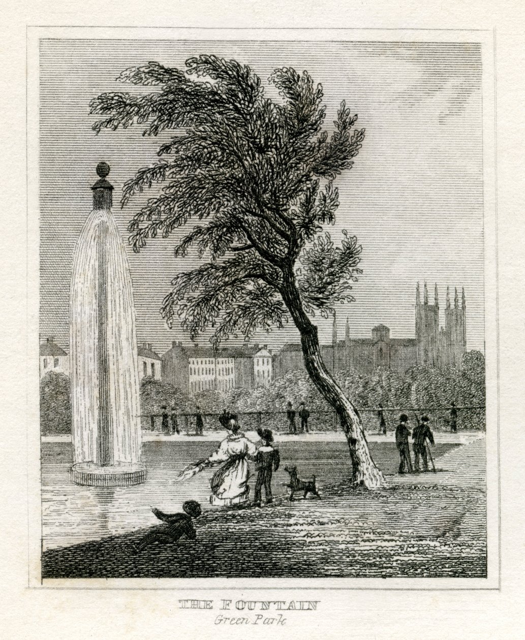 Fountain, Green Park av Unbekannt