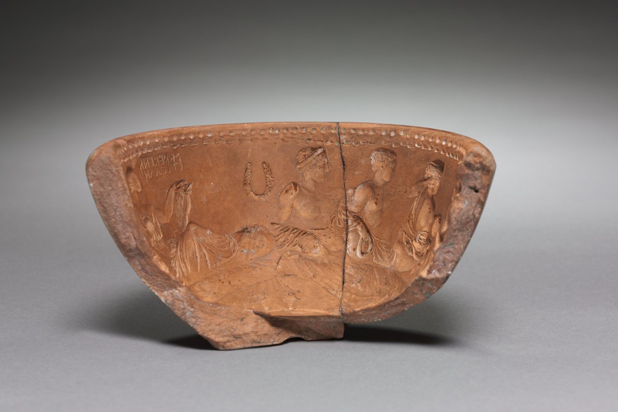 Fragment av en form, Augustan Period, 27 BC-AD 14 av Unbekannt
