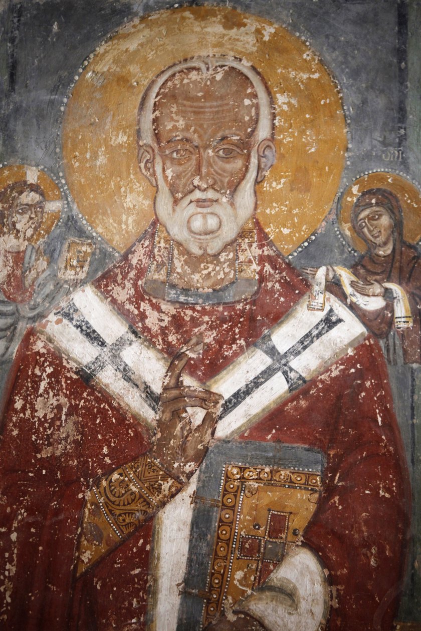 Fresco i Nardo katedral, Apulia, Nardo, Italia av Unbekannt
