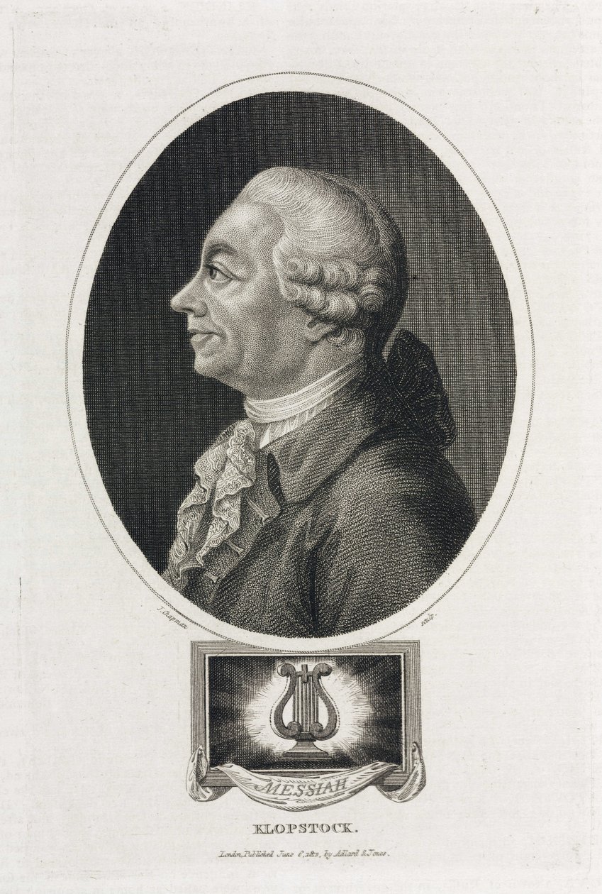 Friedrich Gottlieb Klopstock , tysk poet av Unbekannt