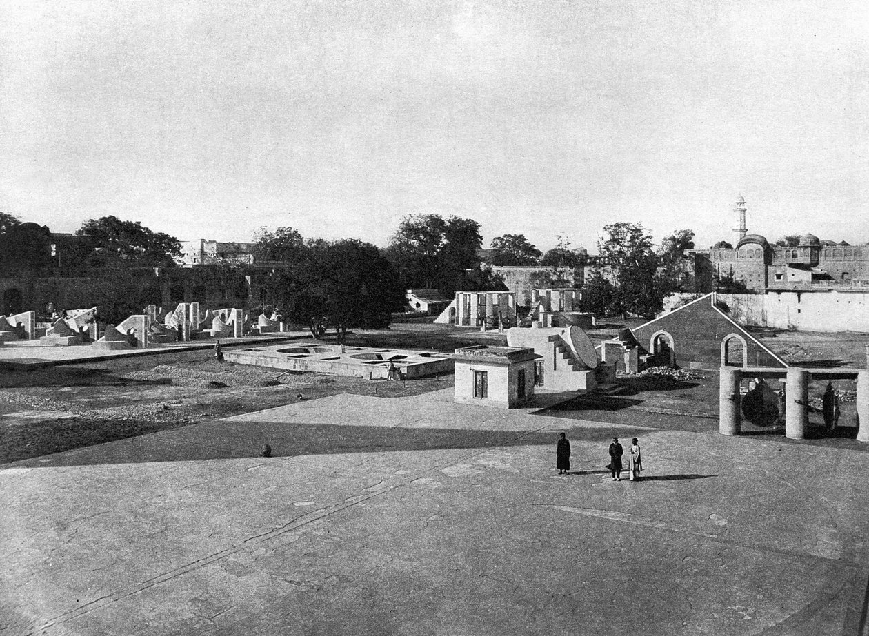 Generell utsikt over Jaipur Observatory, India av Unbekannt
