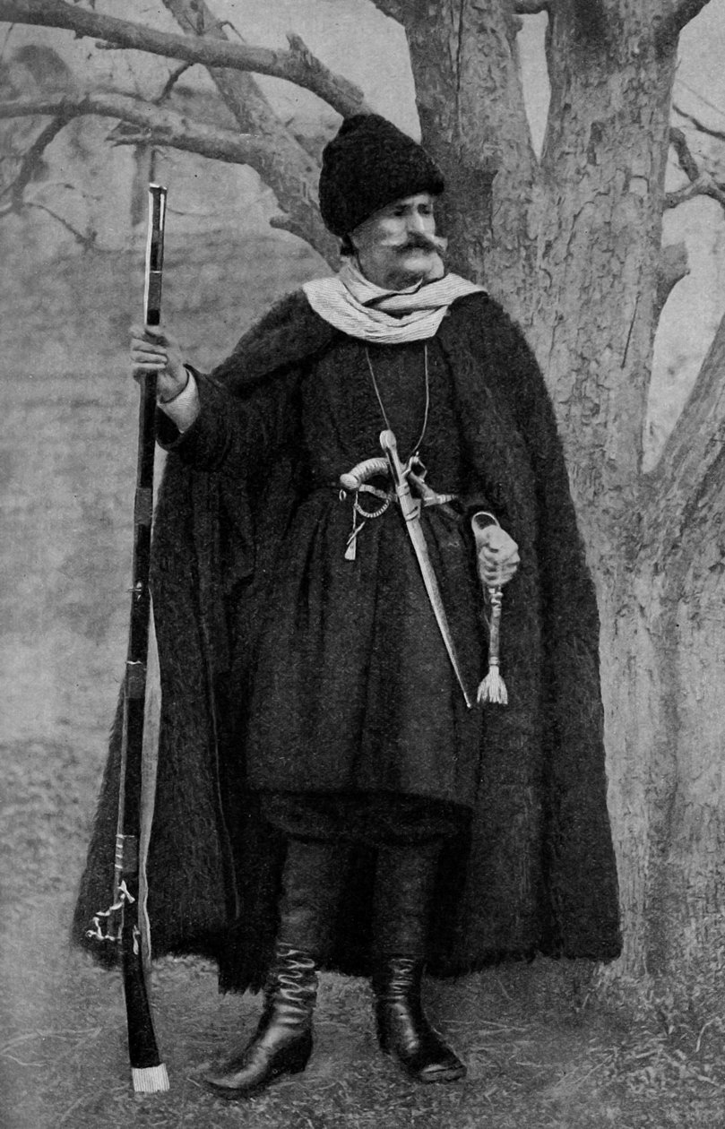 Georgia. Medlem av det georgiske aristokratiet. 1920 av Unbekannt