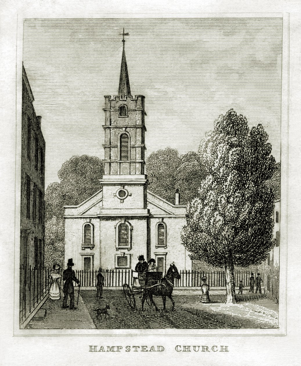 Hampstead kirke av Unbekannt