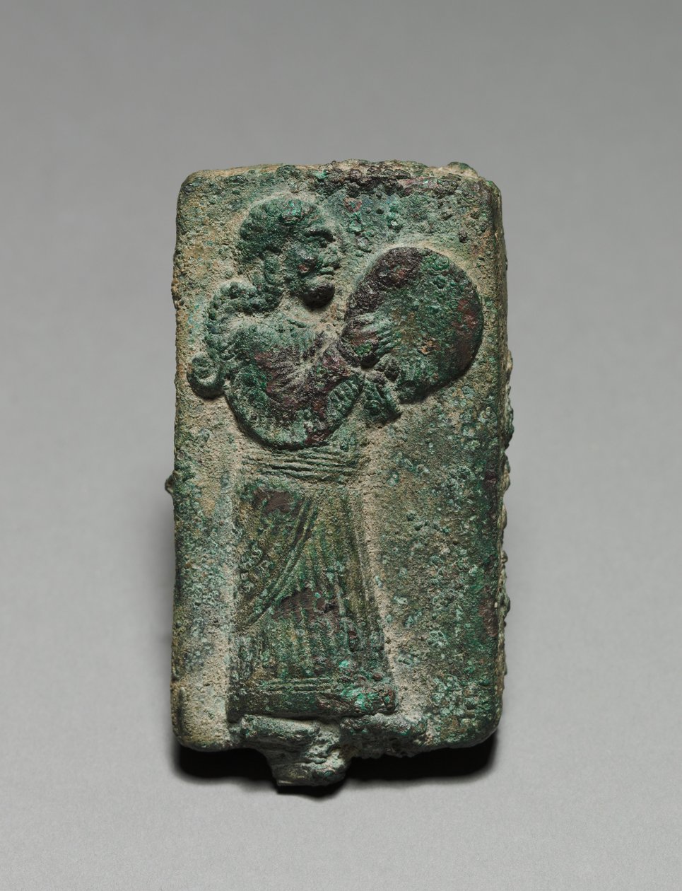 Håndtrommeslager, 900-700 f.Kr av Unbekannt