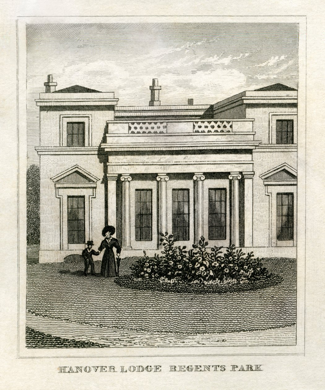 Hanover Lodge, Regent's Park av Unbekannt