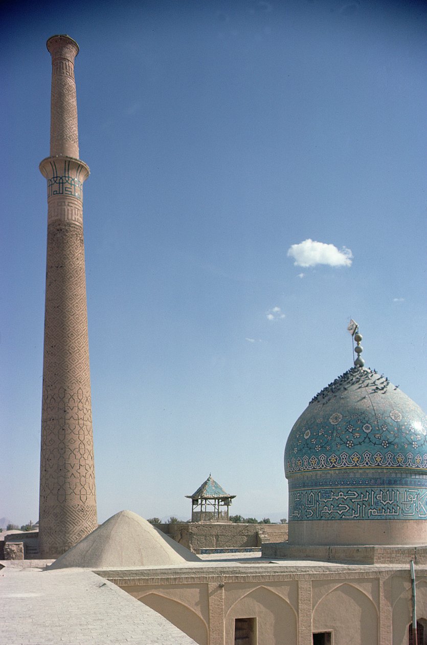 Harun Vilayet-kuppelen og Ali-minareten, sannsynligvis ca. 1600-tallet (bilde) av Unbekannt