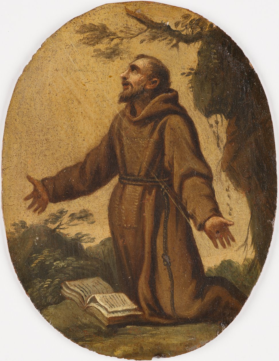 Saint Francis av Unbekannter Künstler