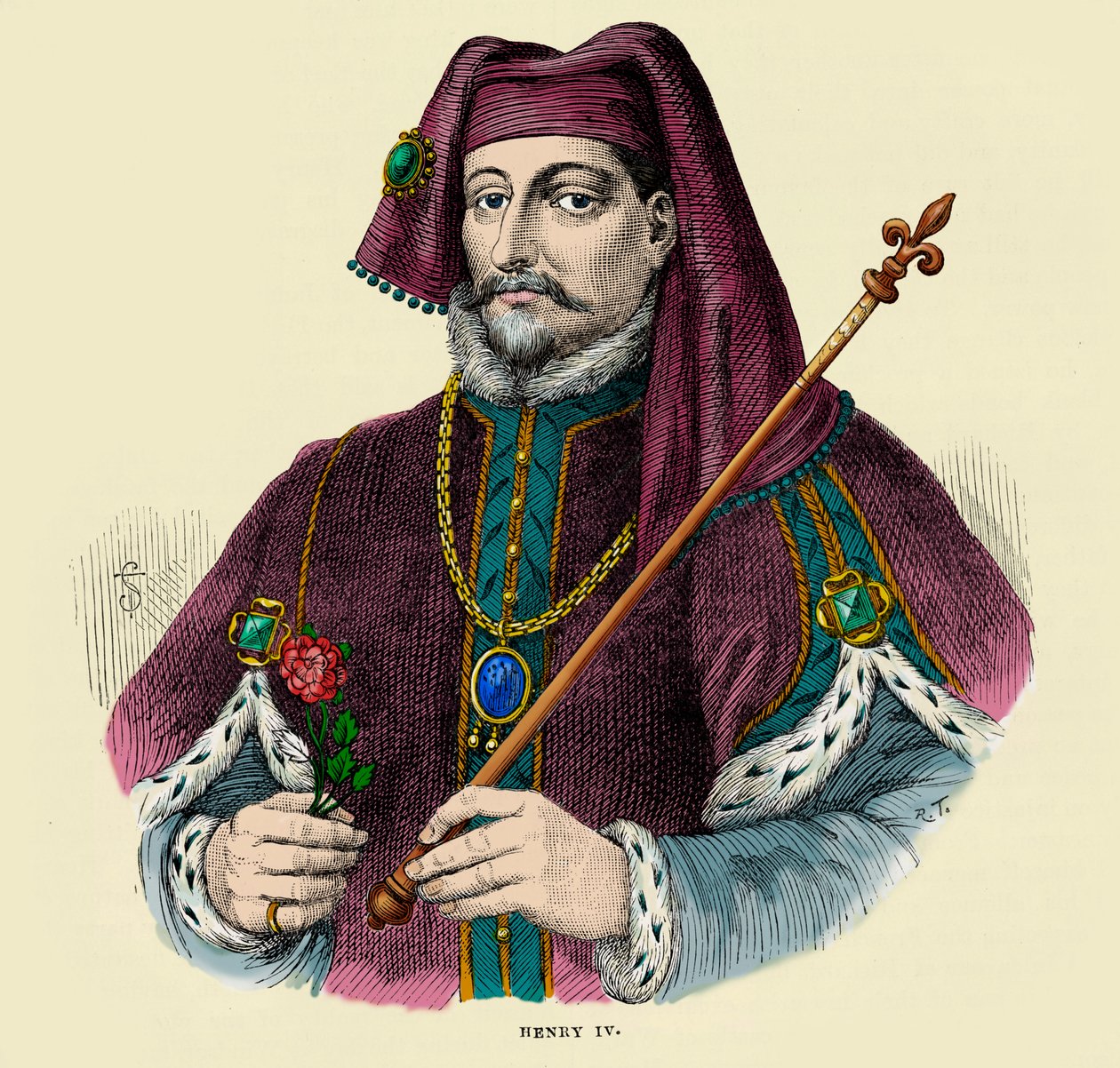 Henrik IV av England av Unbekannter Künstler