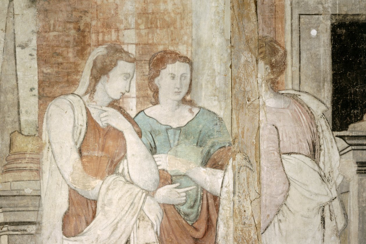 Hill Hall, Cupid og Psyche veggmaleri av Unbekannter Künstler