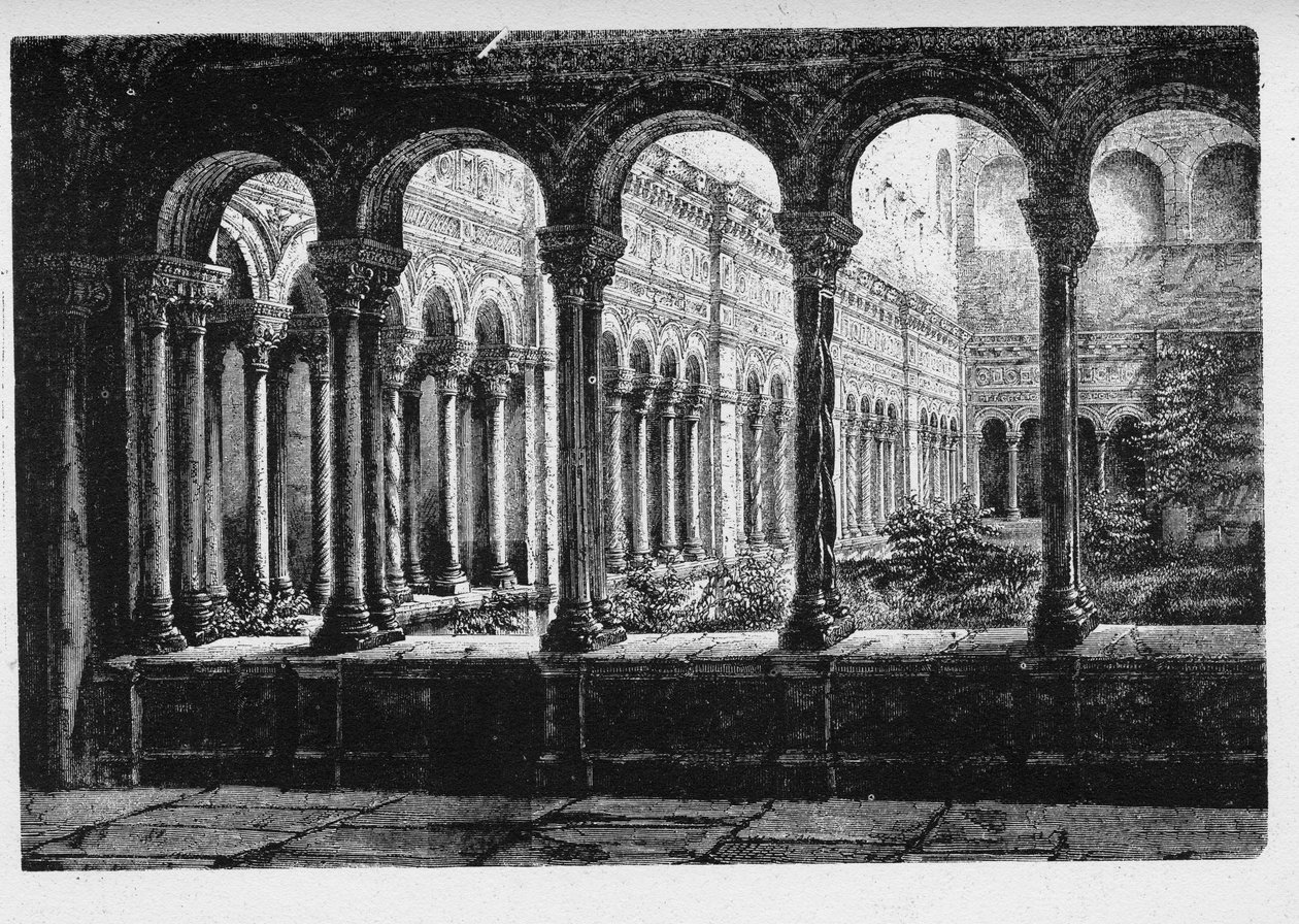 Historien om det gamle Roma. Archbasilica of St. John Lateran er katedralkirken til bispedømmet Roma og det offisielle kirkelige setet til biskopen av Roma, som er paven. av Unbekannt