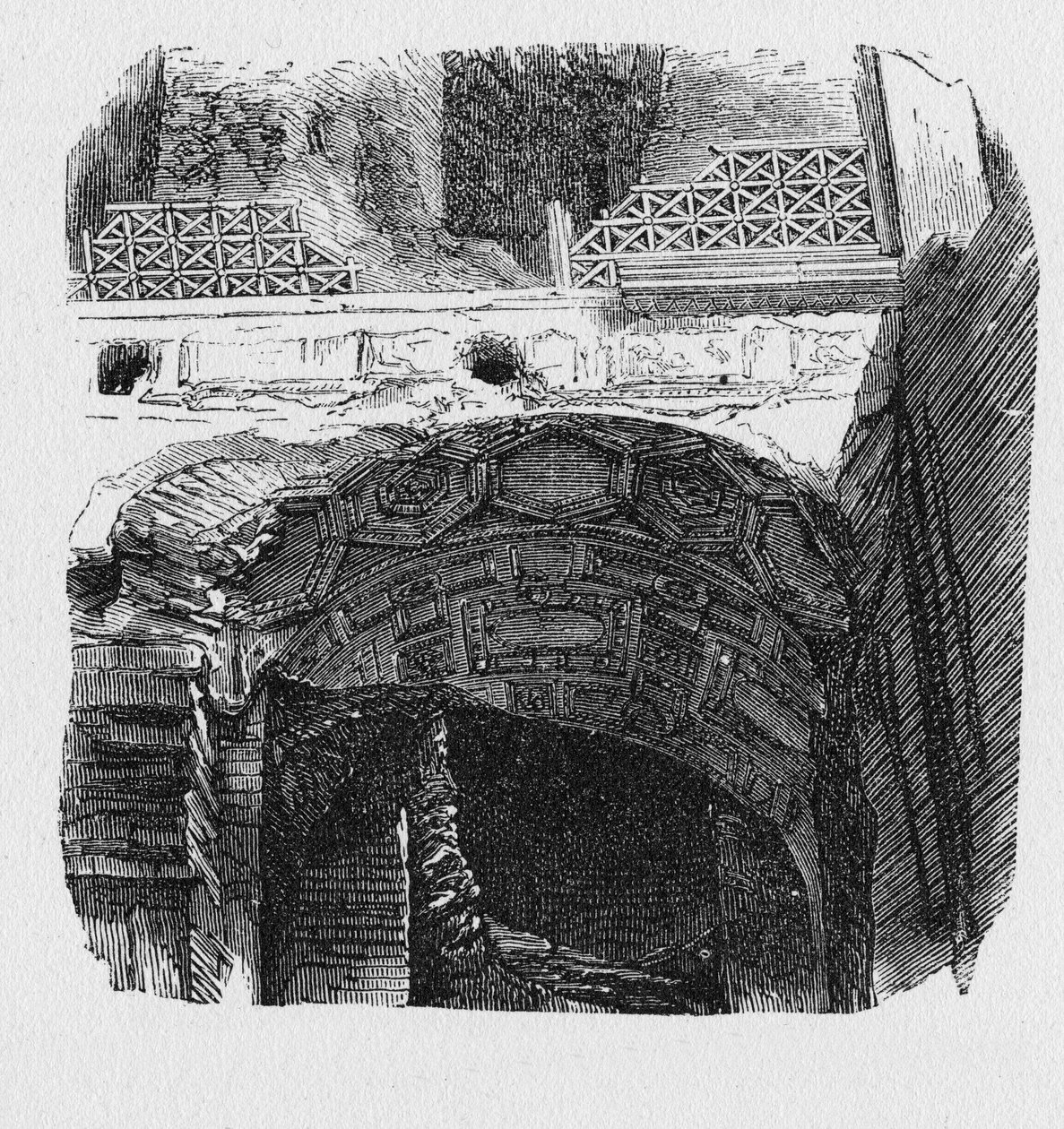 Historien om det gamle Roma. Roma-graveringer fra 1872 av Unbekannt
