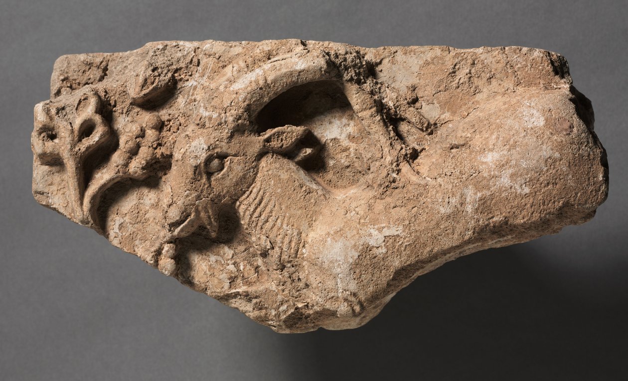 Ibex Eating, ca.400-600 av Unbekannt