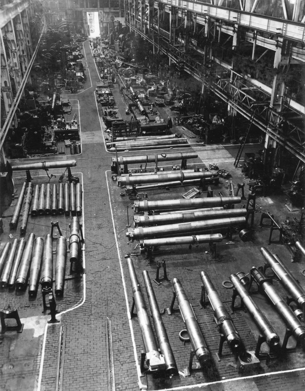 Inside 5 Shop, Elswick Works, Newcastle upon Tyne av Unbekannter Künstler