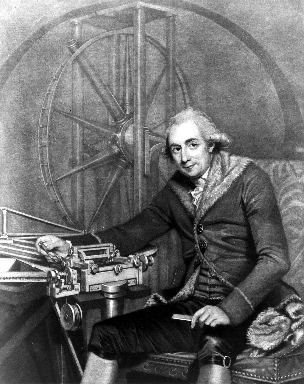 Jesse Ramsden, engelsk instrumentmaker, ca 1780 av Unbekannt